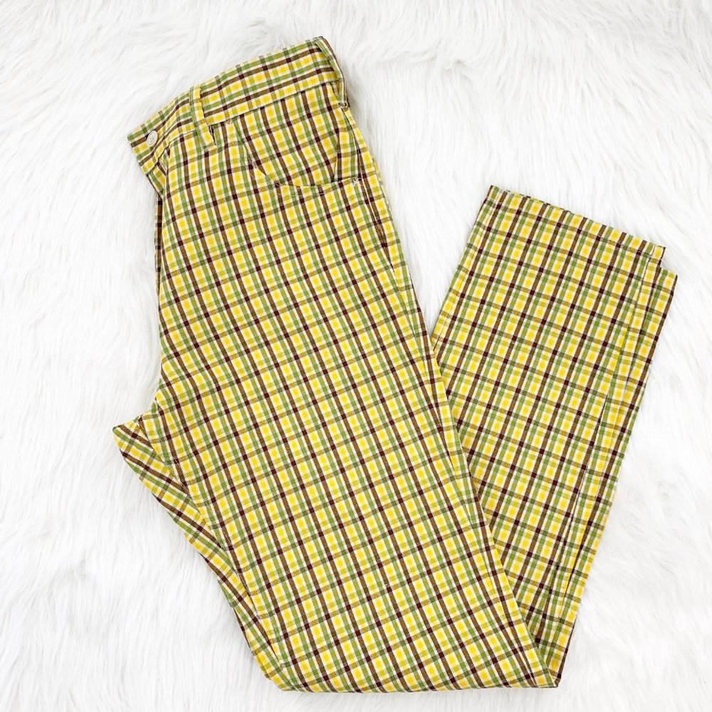 Vintage Paul Smith Slim Fit Ditsi Beetle Trousers Linen